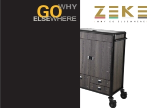 Zeke Trolleys Hospitality Equipment Brochure Customizable, Durable, and Ergonomic Designs