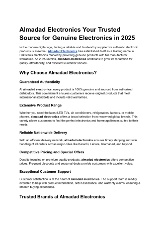 Almadad Electronics Your Trusted Source for Genuine Electronics in 2025 (1)