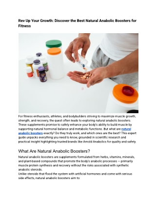 Rev Up Your Growth_ Discover the Best Natural Anabolic Boosters for Fitness