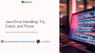 Java-Error-Handling-Try-Catch-and-ThrowPPT