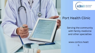 Port Health Clinic – Family & Specialty Care in St. Catharines