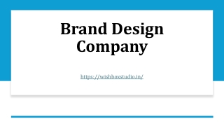 Brand Design Company