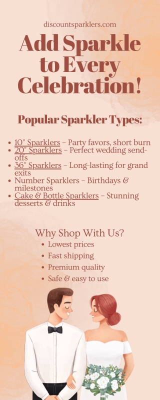 Spark Joy in Every Moment – Your Ultimate Sparkler Guide from DiscountSparklers.