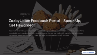 ZaxbyListen Survey Guide – Share Your Experience & Get Rewarded!