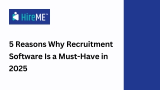 5 Reasons Why Recruitment Software Is a Must-Have in 2025