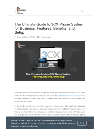 3CX Phone System