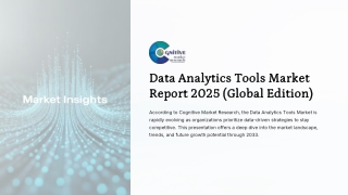 Data Analytics Tools Market Report