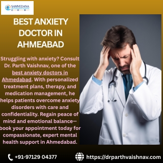 best anxiety doctor in ahmeabad