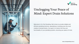 Blocked Drains Abbotsford