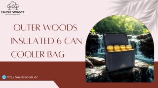 Outer Woods Insulated 6-Can Cooler Bag