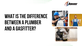 What is the difference between a plumber and a gasfitter?