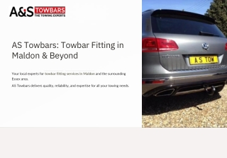 Towbar fitting Maldon