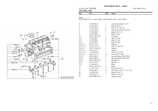 SAME explorer³ 100 e Tractor Parts Catalogue Manual Instant Download (SN 60001 and up)