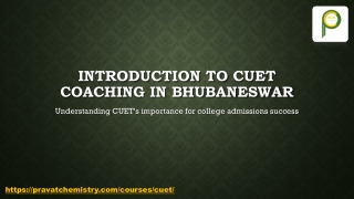 Achieve CUET Success with Targeted Bhubaneswar Coaching