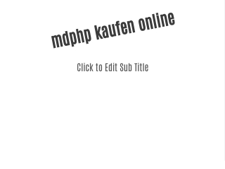 mdphp bestellen