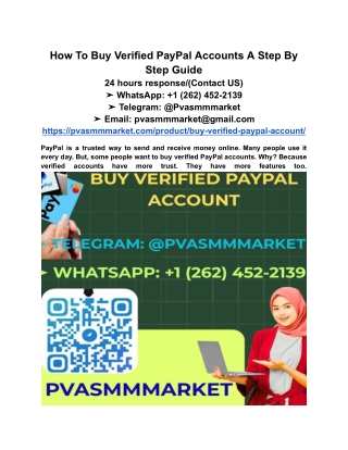 How To Buy Verified PayPal Accounts A Step By Step Guide (1)