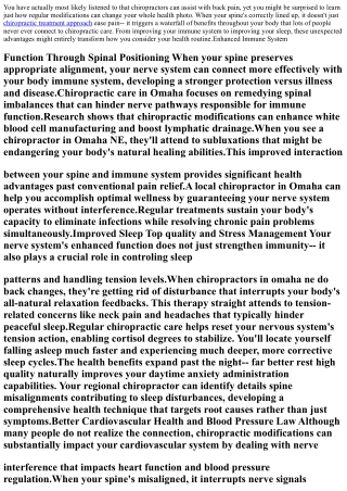 The Surprising Health Perks of Routine Chiropractic Care