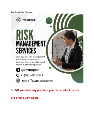 Buy Google Voice Accounts 20__&%$#➤✈️