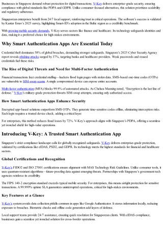 V-Key smart authentication app