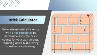 Brick Calculator