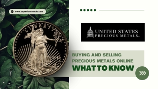 Your Trusted Platform to Buy and Sell Precious Metals Online