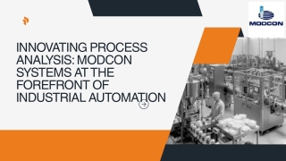 Innovating Process Analysis Modcon Systems at the Forefront of Industrial Automation
