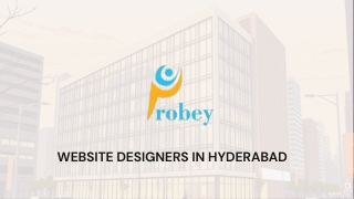 Probey Services – Trusted Website Designers in Hyderabad for Modern Web Solutions