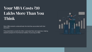 The Hidden Costs of an MBA: What ₹25 Lakhs Doesn’t Include