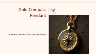 Gold Compass Pendant: Symbolism, Style & How to Wear It with Elegance