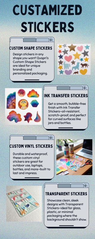 Custamized stickers