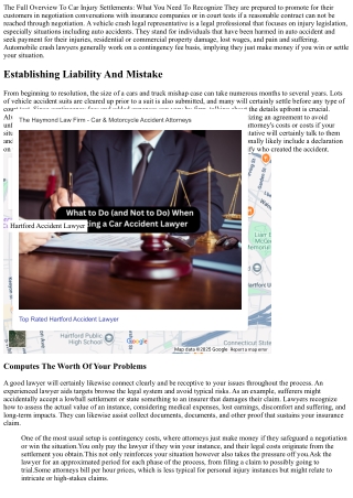 What Does An Automobile Mishap Attorney Do?