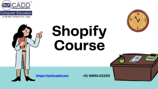 Best shopify  course in Jalandhar