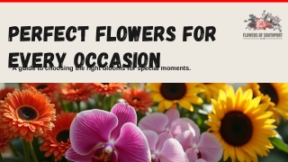 Flowers That Speak: Bouquets for Any Event