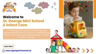 Day Care Schools North York | St. George Mini School