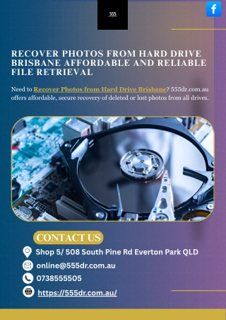 Recover Photos from Hard Drive Brisbane Affordable and Reliable File Retrieval