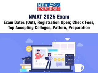 NMAT 2025: Exam Dates (Out), Registration (Open), Pattern, Preparation