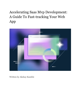 Accelerating Saas Mvp Development_ A Guide To Fast-tracking Your Web App