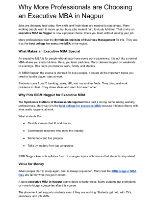 Why More Professionals are Choosing an Executive MBA in Nagpur (2)