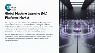 Machine Learning - ML Platforms Market Report 2025