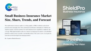 Small Business Insurance Market Size Share Trends and Forecast