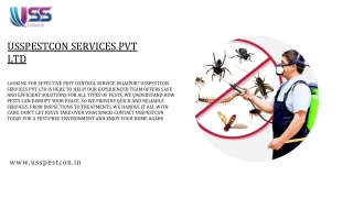 Usspestcon Services Pvt Ltd