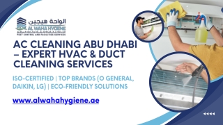 AC Cleaning Abu Dhabi