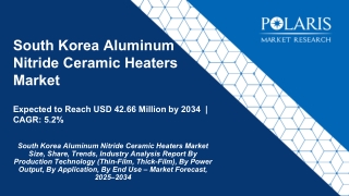 South Korea Aluminum Nitride Ceramic Heaters Market