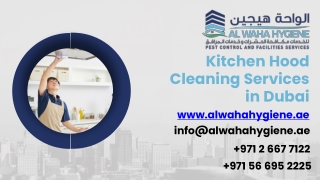 Kitchen Hood Cleaning Services in Dubai