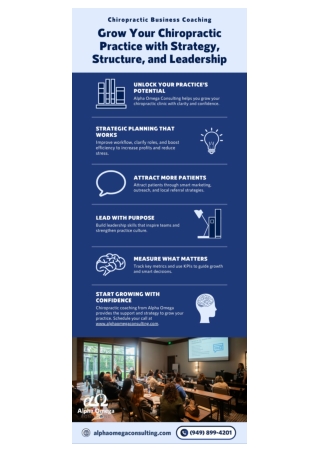 Grow Your Chiropractic Practice with Strategy, Structure, and Leadership