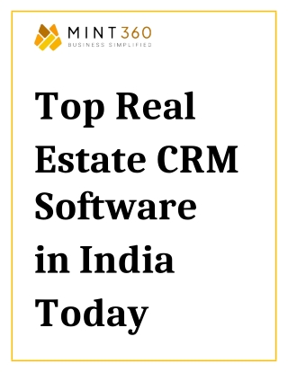 How CRM Real Estate Software Helps in Managing the Leads (1)