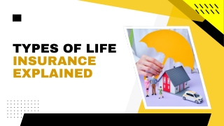 Types of Life Insurance By Simon Arias