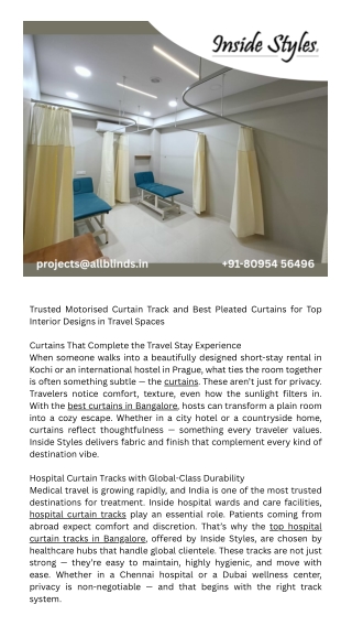 Best curtains in Bangalore