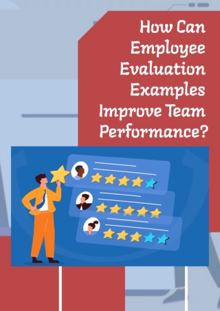How Can Employee Evaluation Examples Improve Team Performance
