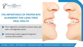 The Importance of Proper Bite Alignment for Long-Term Oral Health
